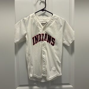 Vintage Cleveland Indians Customizable Kids Medium Size Jersey